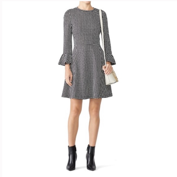 kate spade Dresses & Skirts - kate spade Houndstooth Print Dress XL NWT